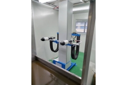 Automatic electrostatic rotating bell spray gun offers a unique and highly effective method spray.